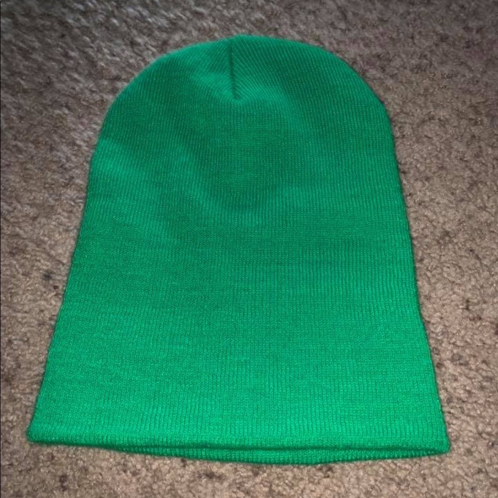 Green Beanie